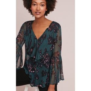 Anthropologie | Feather Bone Blouse